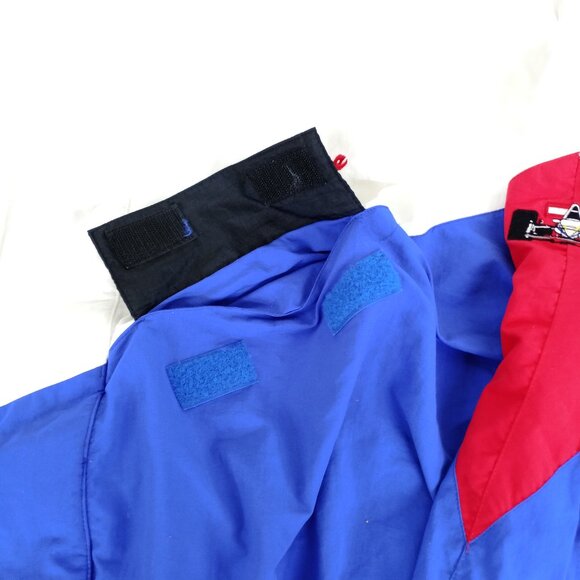 Firestone Racing Red White Blue Windbreaker Jacket Made in USA XXL - Picture 4 of 12
